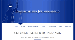 Desktop Screenshot of feministischer-juristinnentag.de